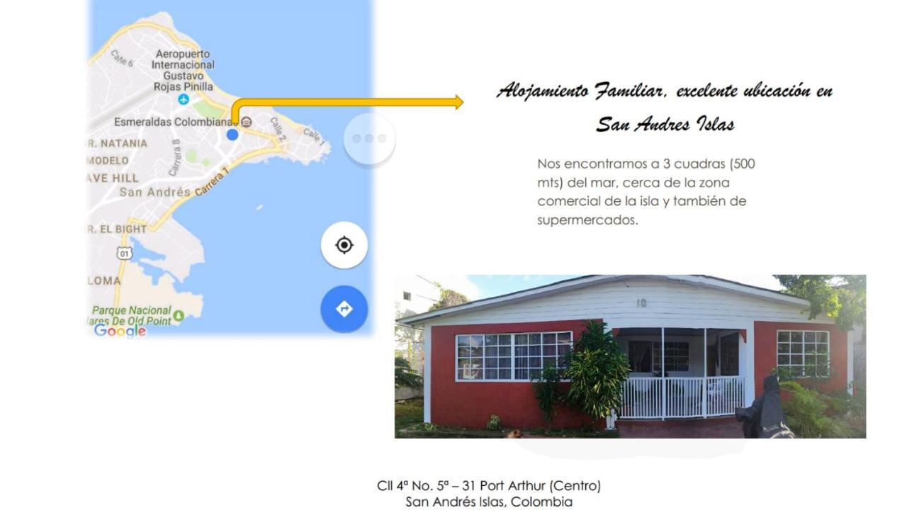Andy'S House Apartment San Andrés Exterior photo